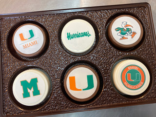 College Chocolate Covered Oreo Cookies