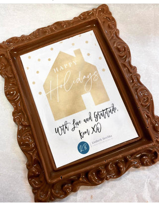 Chocolate Picture Frames with Edible Images