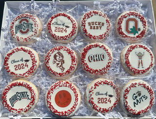 College Sugar cookies