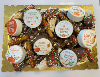Jewish New Year Platters