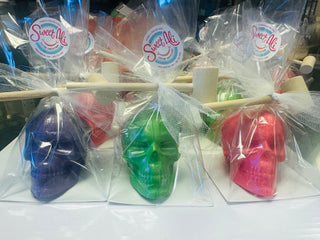 Halloween Chocolate Smash Skull